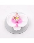 10 Uds. Flor Artificial de alta calidad orquídea mariposa de seda cabeza para boda coche decoración del hogar DIY Flores cymbidi