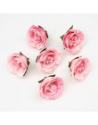 HUADODO 10 Uds 4cm cabezas de flores rosas de seda flor artificial falsa flores para el hogar guirnalda DIY guirnalda Floral dec