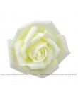 50 unids/lote de rosas de espuma artificiales para decoración del hogar y de la boda cabezas de flores bolas de beso para bodas 