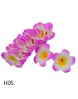 20 unids/lote 9cm Hawaiano PE plumería de espuma flor artificial para DIY guirnalda de flores para tocado boda decoración fiesta