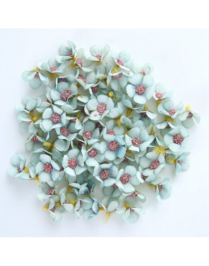 50 Uds flor artificial de seda mini Margarita cabeza de la flor de la boda fiesta hogar guirnalda de bricolaje decoración scrapb