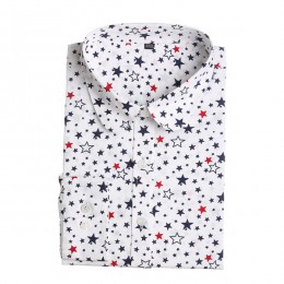 Dioufond mujer blusas de cereza camisa de manga larga cuello vuelto blusa Floral talla grande 5XL mujer Camisa de algodón Vintag
