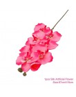 QIFU 1 ramo orquídea mariposa artificiales flores artificiales para decoración flores de seda ramo Phalaenopsis flores falsas de