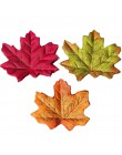 50 piezas de Hojas de arce Artificial de decoración para el hogar variadas Hojas de arce Artificial de colores de otoño para bod