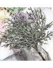 YOOROMER 10 piezas Planta artificial de rama de árbol de Navidad decoración de la boda de DIY accesorios hechos a mano regalo de