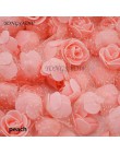 50 unids/lote 3,5 cm PE espuma Rosa Multi-uso Artificial flor cabeza hecha a mano con tul DIY boda hogar Decoración suministros