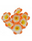 10 unids/lote Plumeria hawaiana PE plumería de espuma flor artificial para DIY guirnalda flores para tocado decoración de boda s