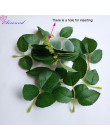 40 Uds. De seda Artificial Rosa hojas verdor Artificial para la decoración de la boda DIY Floral Craft ramo Garland flores manua