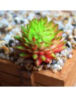 Flor suculenta Artificial realista decoración del hogar Jardín de Plantas de PVC miniatura de Aloe Cactus DIY flor decorativa pa