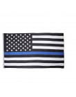 90x150cm bandera americana EUA Bandera Azul línea usa policía bandera de Estados Unidos las estrellas y las rayas bandera de Est