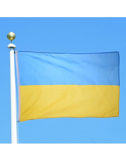Alta calidad 90x150cm Bandera de Ucrania poliéster Bandera Nacional país decoración del hogar