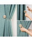 Breve trenzado redondo hebillas de cortina estilo europeo Cortinas Magnéticas Tieback soporte de cortina Accesorios