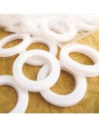 85 unids/lote anillos de cortina de plástico accesorios para cortinas anillos de plástico ojal de cortina superior CP001D3