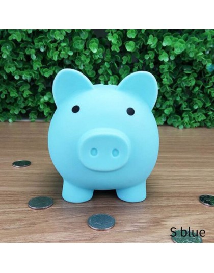 Cajas de dinero con forma de cerdo de dibujos animados juguetes para niños Regalo de Cumpleaños cajas de ahorro de dinero para e