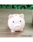 Cajas de dinero con forma de cerdo de dibujos animados juguetes para niños Regalo de Cumpleaños cajas de ahorro de dinero para e