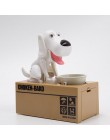 Eworld Robotic Hungry comer perro Banco Canino dinero caja dinero Banco automático robo moneda hucha dinero Caja de Ahorro regal