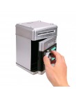 Anpro contraseña electrónica hucha ATM caja de dinero efectivo moneda depósito automático billetes máquina de ahorro de dinero A