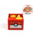 Caja de dinero electrónica de alta calidad Pokemon Pikachu hucha robo moneda automáticamente para los niños amigos cumpleaños re