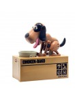 1 unidad robot perro Banco Canino dinero caja dinero Banco automático robo moneda hucha dinero Caja de Ahorro regalos para chico