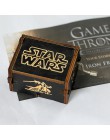 Envío Directo de madera envejecida tallada a mano Juego de tronos caja de música Star Wars Navidad Año nuevo regalo de cumpleaño
