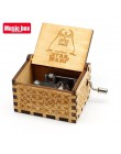 Nueva caja de música de madera de La vida En Rose regalos de cumpleaños para niños fiesta de Star Wars Juego de tronos regalo de