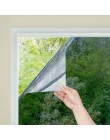 Película de ventana de espejo unidireccional privacidad diurna estática no adhesiva Control de calor decorativo Anti UV tinte de