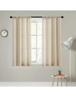 CDIY corto cortinas para la cocina sólido Voile cortinas de la habitación de dormitorio moderno cortinas ventana cortinas decora
