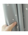 Brillantes estrellas niños cortinas de tela para niños niño niña dormitorio sala de estar azul/Rosa cortinas opacas personalizad