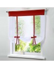 Ventana voladora tul hilo de cocina cortinas de pantalla para sala de estar divisor hogar transparente cortina cortinas ventana 
