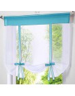 Ventana voladora tul hilo de cocina cortinas de pantalla para sala de estar divisor hogar transparente cortina cortinas ventana 