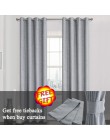 100% de lino cortinas opacas para el dormitorio de la cocina tratamiento de la ventana cortinas sólidas a prueba de agua para la