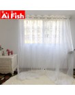Astilla brillante blanco estrellas cortinas de tul para sala de estar modernos hilo que combina con todo con cortinas de ventana