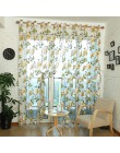 Lujosas cortinas acabado de tul de alta calidad a la moda para habitación o sala de estar, diseño de vuelo bordado y caída larga