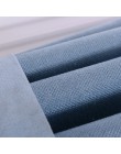 Ycenter Faux Linen 70%-85% sombreado personalizado aislante estilo moderno Color sólido opaco cortina para la ventana de la sala