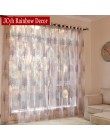 Estilo japonés cortinas velos de tul para sala de estar Burnout cortinas para niños dormitorio cortinas para ventana de cocina p