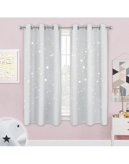 1 Panel de verano gran oferta de moda estrella opaca cortina ganchos japoneses cortina para decoración de fiesta cocina hogar do