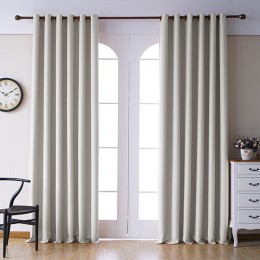 CDIY cortinas opacas sólidas para sala de estar cortinas modernas para cocina cortinas gruesas cortinas terminadas