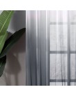 Topfinel well sale cortinas de color semi-degradado para sala de estar dormitorio cocina moderna ventana transparente tul decora