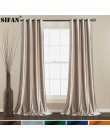 Cortinas de terciopelo italiano brillantes para sala de estar cortinas para tratamiento de ventanas cortinas de acabado sólido