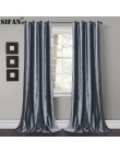 Cortinas de terciopelo italiano brillantes para sala de estar cortinas para tratamiento de ventanas cortinas de acabado sólido