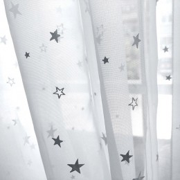 Estrellas Brillantes niños cortinas de tela para sala de estar niños niño niña dormitorio azul/Rosa cortinas opacas personalizad