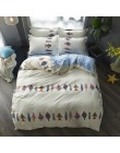 Juego de cama clásico 5 tamaño gris azul flor ropa de cama 4 unids/set edredón conjunto Pastoral sábana AB edredón lateral 2019 