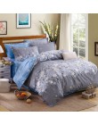 Juego de cama clásico 5 tamaño gris azul flor ropa de cama 4 unids/set edredón conjunto Pastoral sábana AB edredón lateral 2019 