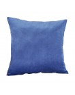 Funda De cojín De terciopelo azul para sofá De sala 45*45 cojines De kusenhoes decoración del hogar Housse De Coussin